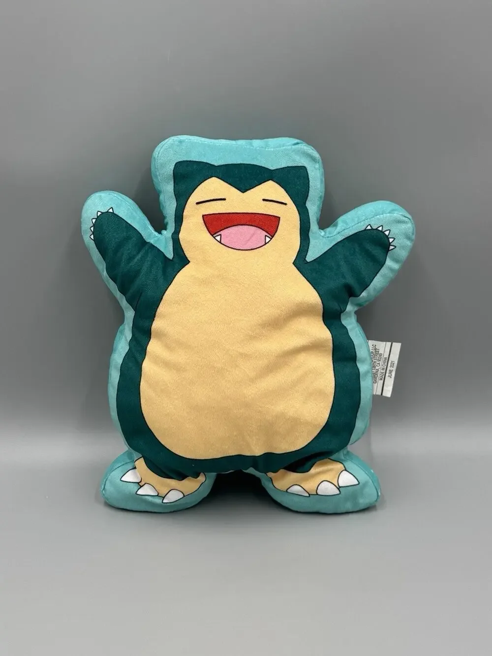 Pokemon Snorlax Official Nintendo Stuffed Pillow Plush 13”